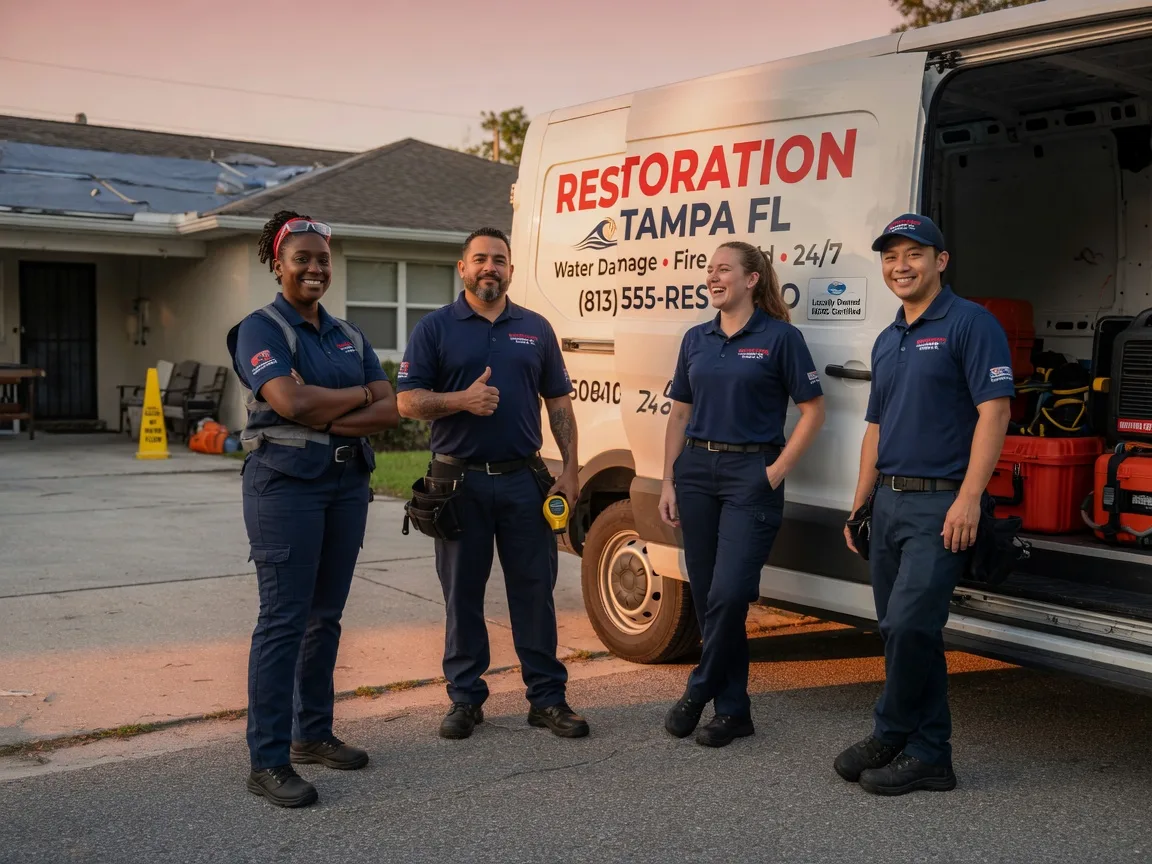 Water Damage Restoration company in Oakville, IA
