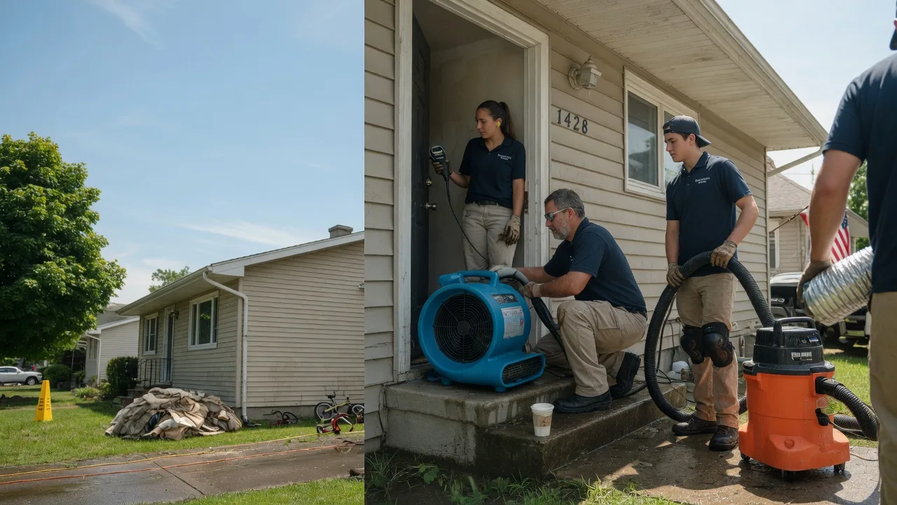Water Damage Restoration in Oakville, IA near me